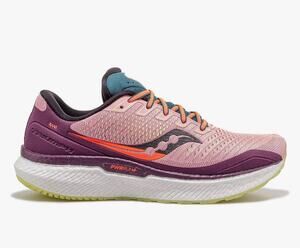Saucony Women's Triumph18 Road Running Shoe S10595-50 Future Pink Purple 9